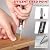 10 Packs Carpenter Scriber Marking Set, 6 Colorful Solid Carpenter Pencils with Sharpener and 36 Refills, Automatic Center Punch, Carbide Scribe Tool Kit for Construction Woodworking