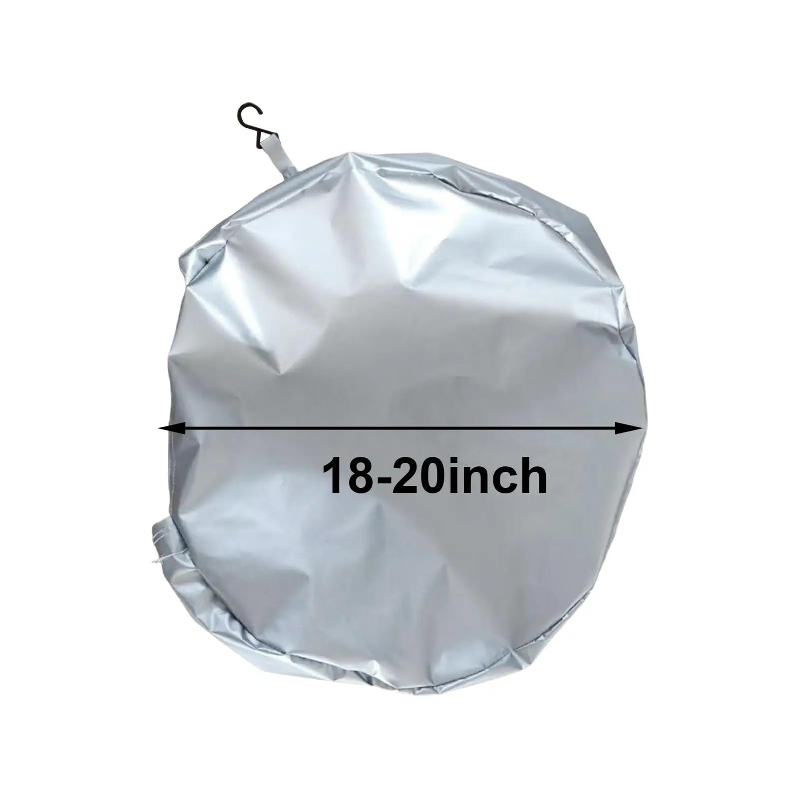 Bolsas para Neumáticos 4 Uds protección Solar Banda elástica a Prueba de Polvo Cubierta de neumático de Repuesto genérica para Camper Remolque camión SUV Autocaravana(Diameter 79cm)