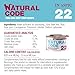 Natural Code Limited Ingredient Wet Cat Food Topper, High Protein, Low Fat, Additive-Free, Non-GMO, No Artificial Colors or Flavors, Tuna and Beef Liver in Aspic for Adult Cats, 24 Pack of 3oz Cans