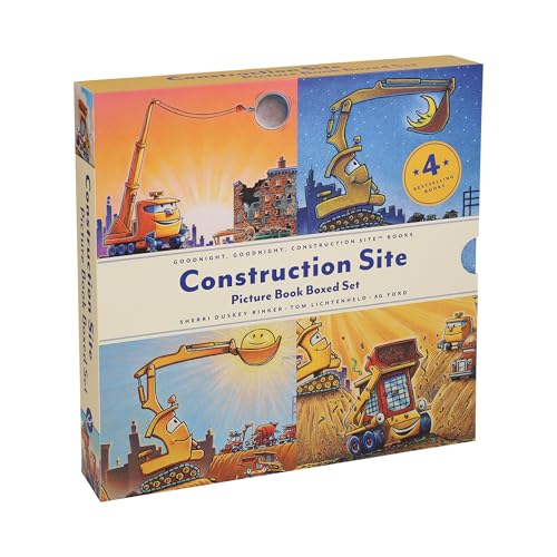 Construction Site Picture Book Set: Goodnight, Goodnight, Construction Site