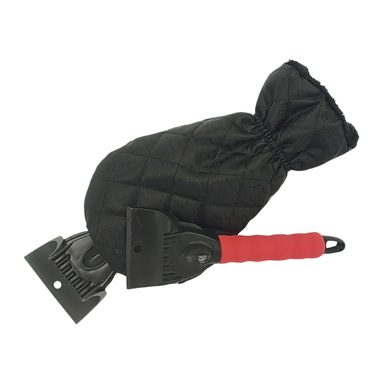 THE STYLE SUTRA® Ice Scraper with Glove Portable Automotive Accessories for Suvs Snow Scraper Red-picture-25