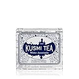 (KUSMI TEA) クスミティー ホワイト アナスタシア ティーバッグ (個別包装なし) 2g×20袋入り [正規輸入品]