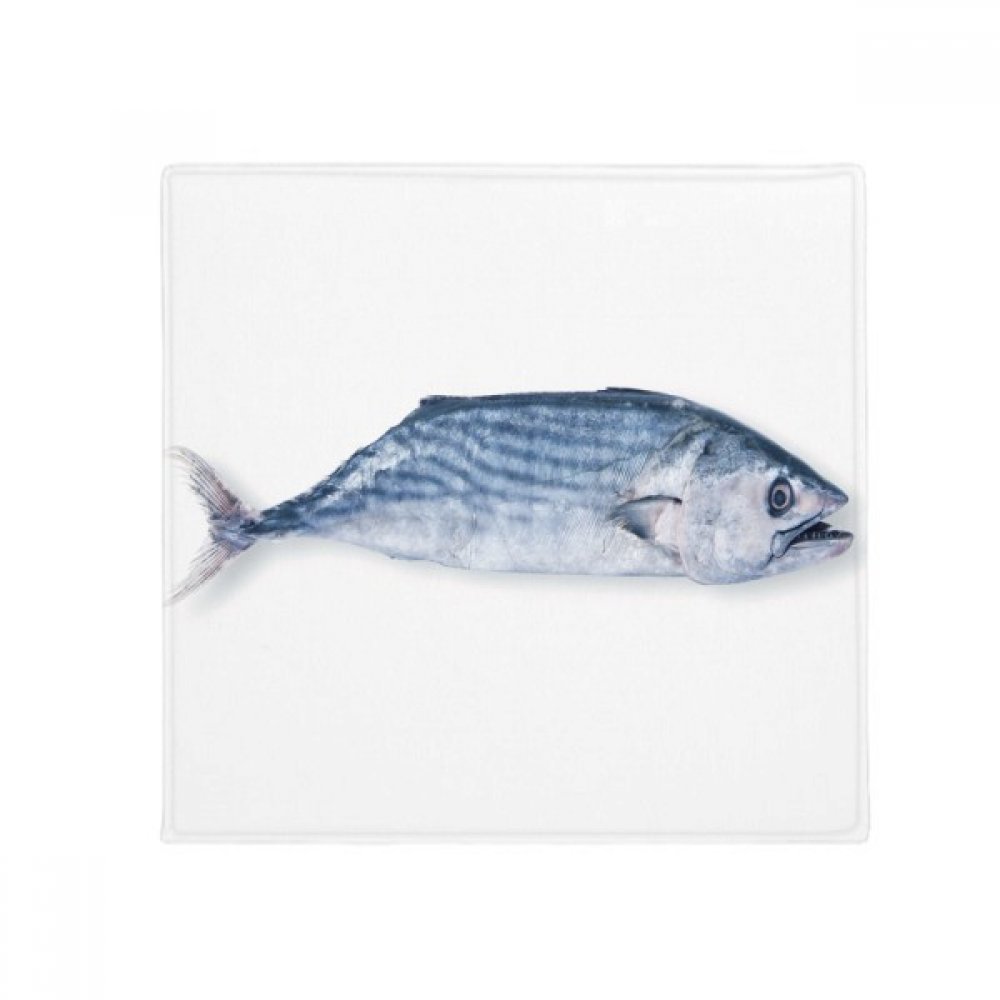 Tapis de sol poisson bleu 60x60cm antidérapant pour animaux et cuisine