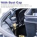 740112 Air Compressor Hose Adapter With Dust Cap Replacement A/R/B Air Compressor Hose Coupling A/RB Universal On Board Systems GaugeAir Chuck Air Tank Secure Air Tool Connections Adapter- NPT Std