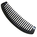 Natural Ox Horn Comb Fine Wide Tooth