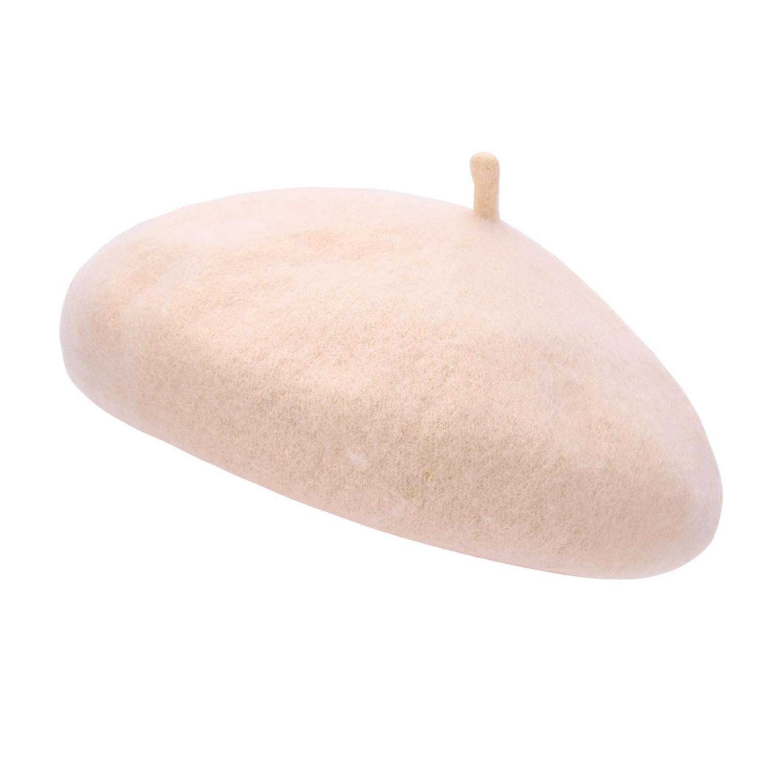 CorreaCorrea Wool Beret Hat,Solid Color French Style Winter Warm Cap for Women Girls Lady