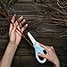 2Sets Portable Ceramic Pruning Shears with Storage Cover,for Gardening, Flower Arrangement, and Plant Trimming,Multipurpose Food Scissors Cutter