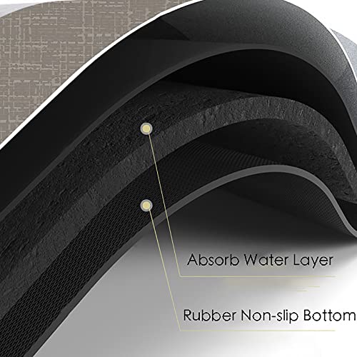 Pacote com 4 tapetes de degraus de escada, tapete autoadesivo reutilizável para crianças, idosos e a