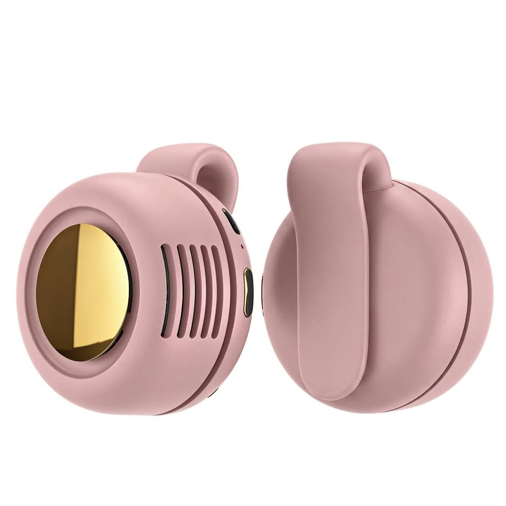 Ventilateur clip sans pales Solemiz portable vert pour la taille