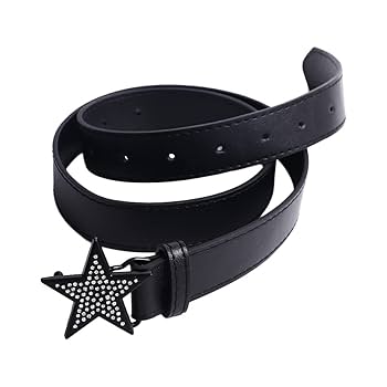 Amazon.com: Women Waist Belt, Unique Simple Star Buckle Belt