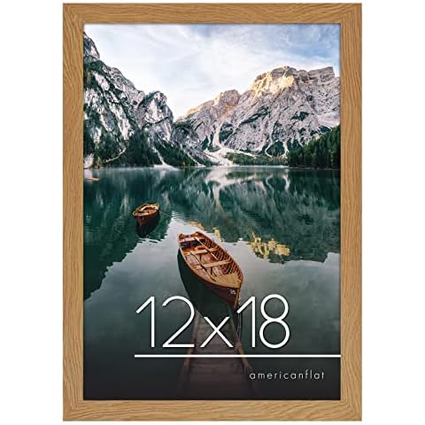 Americanflat 12x18 Dark Oak Frame Cover