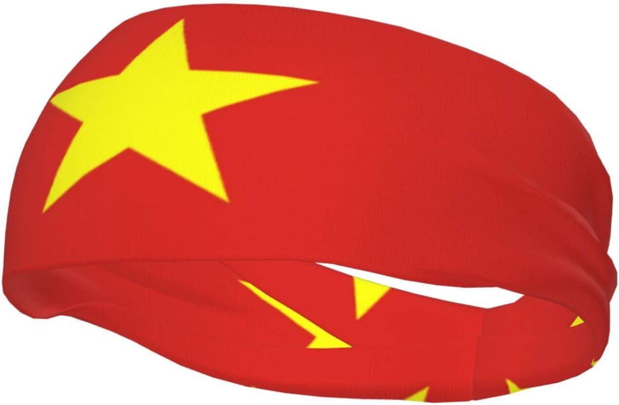 Vietnamese Flag Sports Sweatband – Stay Dry & Confident During Every Workout