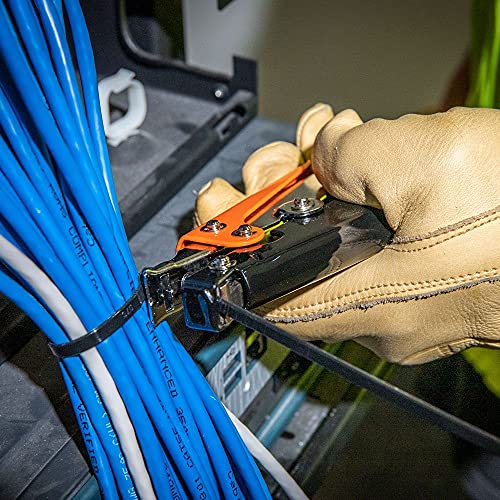 Klein Tools 86570 Tie Tensioning Tool, For Ties Rated At 120 To 250-Pound, Supplies Up To 65-Pound Of Tension, Handle Grips For Comfort #TOP3