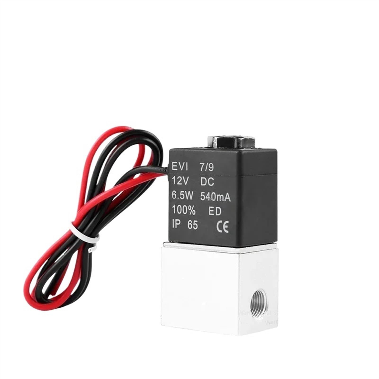Valvola solenoide in ottone normalmente aperta da 1/8" 12V 24V 110V 220V 380V 2 vie elettrovalvola pneumatica per acqua aria gas bidirezionale (24V_Normally Open)