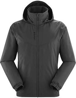 Lafuma Way JKT M-Men's Waterproof Jacket-Trekking, Hiking-Colour: Green/Black