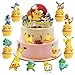 33 decorazioni per torte di compleanno per bambini, decorazione per torte, statuette + décoration de gâteau + cupcake + figurines de gâteau d'anniversaire d'enfant pour garçons et filles immagine