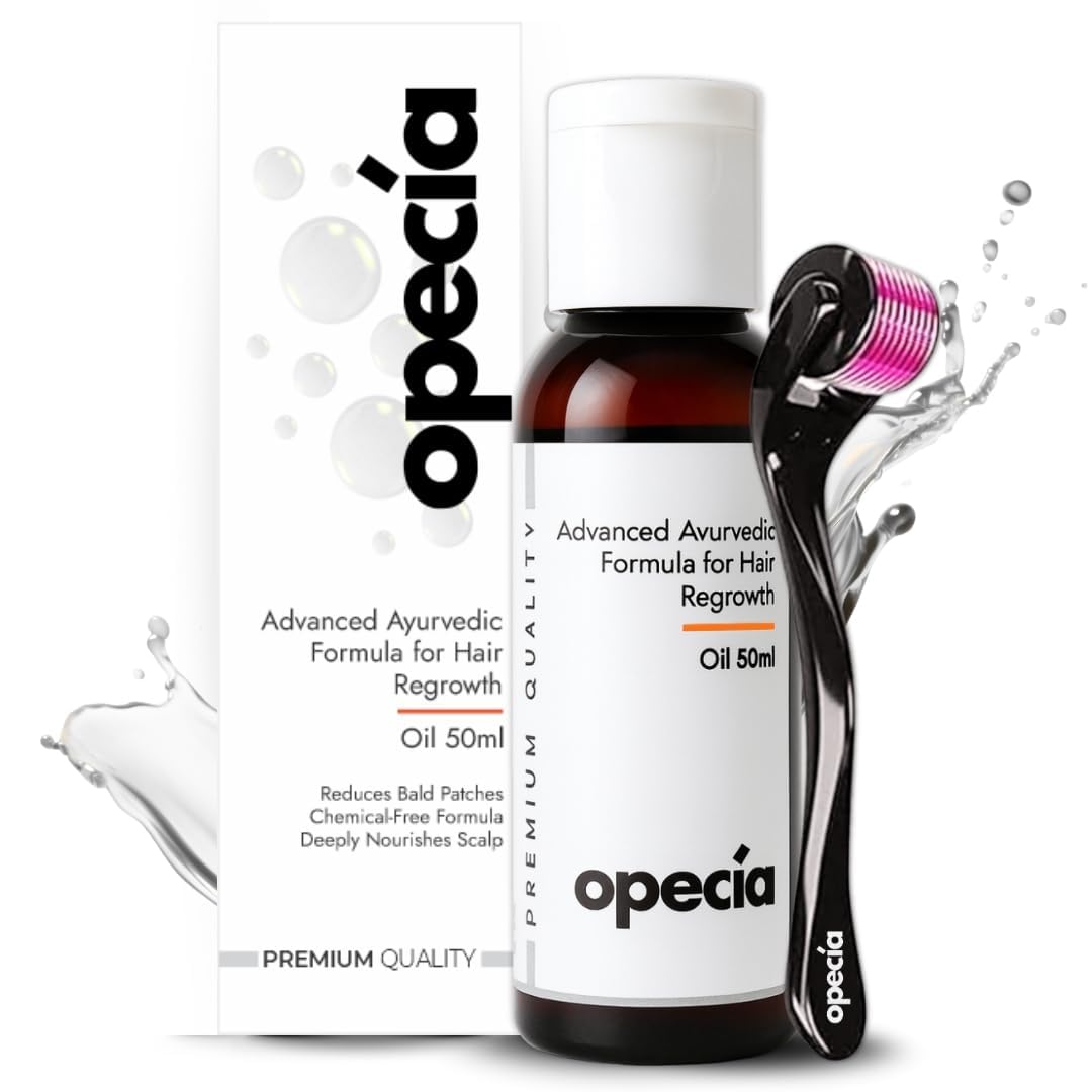 Alopecia Hair Patch Regrowth Oil (50ml) Alopecia Areata Treatment Oil | 100% Pure Extract with No Side Effects-image-49