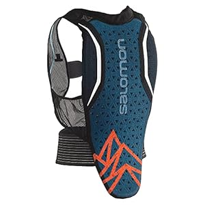 Salomon Flexcell Pro Jr Gilet di Protezione Sci Snowboard per il Corpo da Bambini, Protezione adattabile, Traspirabilità, Facilità di regolazione