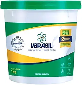 Aditivo Impermeabilizante Em Pó 1kg Para Pisos, Lajes, Paredes E Baldrames – Evita Umidade, Mofo E Infiltrações, Mistura Fácil Em Concreto E Argamassa Com Durabilidade Prolongada