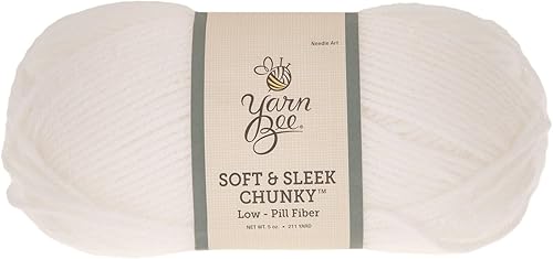 Miniatura 1 de Hobby Lobby Hilo grueso suave y elegante de White Yarn Bee