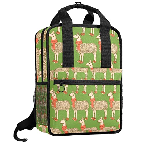 Sac à dos garçons motif tropical avec bretelles réglables cartable d école mixte