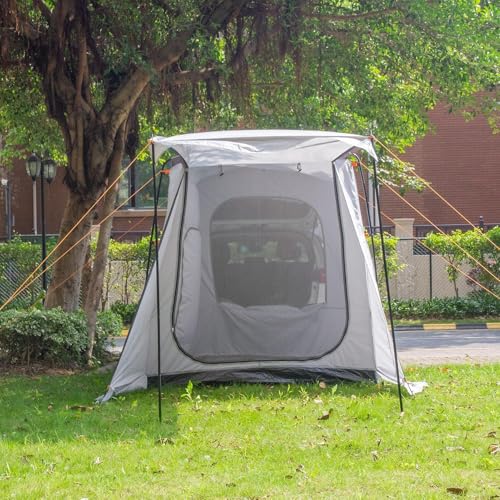 Carpa de camping doble capa portátil para 6-8 personas miniatura 3