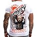 Produktbild Vendetta Inc. Männer Kurzarm Shirt Blood Teddy weiß VD-1428 - Baumwoll (DE/NL/SE/PL, Alphanumerisch, L, Regular, Regular, Weiß)