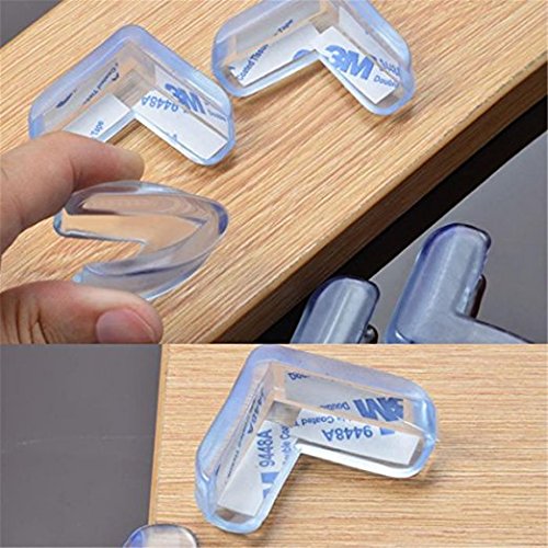 Image of WOIWO 10PCS Soft Silicone Table Guards Corner Collision Angle Baby Protection Angle