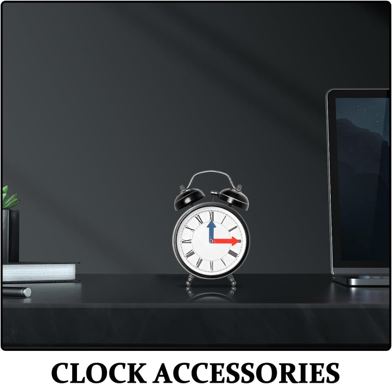 Gatuida Pack of 5 Plastic Clock Hands for Clock Repair and Mounting Hands Easy Rotation School Use Educational and Red Solid Teaching Accessory