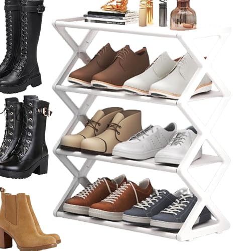 Étagère à chaussures pour petits espaces - Solution pour libérer le sol de votre porte d'entrée