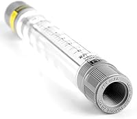 Sorand Tube Type Flow Meter 0.5-5 GPM (1.8-18 LPM) G1/2" for Water, Gas, Liquid Pipelines - Durable Industrial Flowmeter