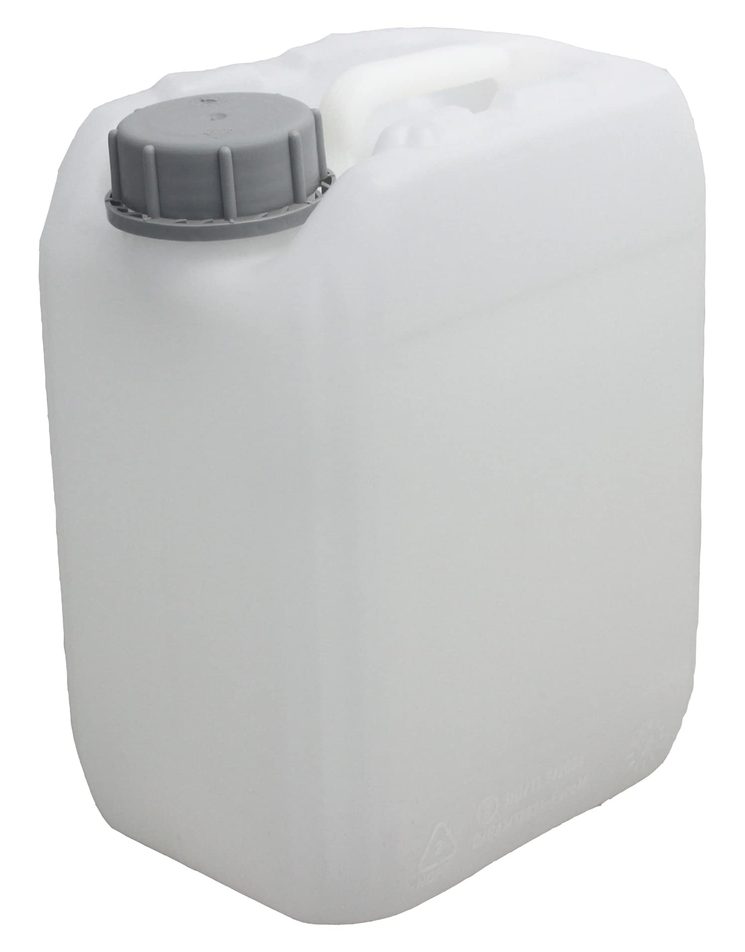 5L / 1.32 Gallon Black Jerrican | Tamper Evident Screw Cap | Food Grade Quality | BPA Free | Perfect Container to Ship Chemicals & Liquids | Easy Stacking HDPE Containers | Pack of 22