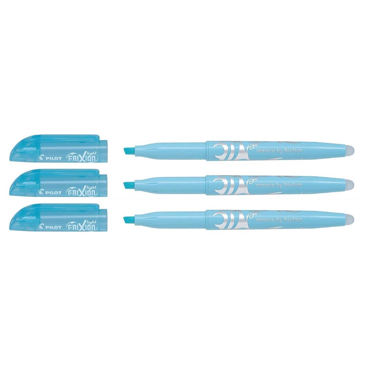 PILOT Frixion Light Pastel Blue Set of 3