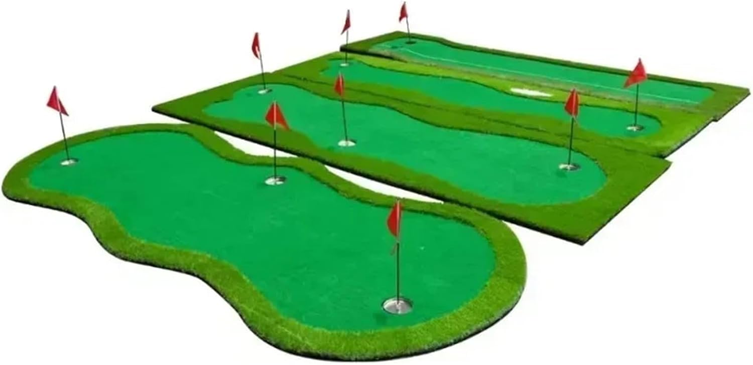 Compatible Thickened Golf Putting Mat for Indoor Simulation Training