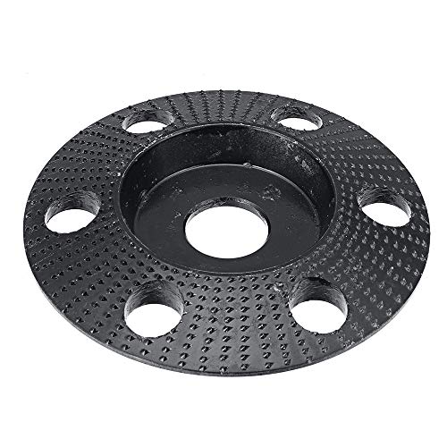 Muela de madera para amoladora 115 con disco de tungsteno de 110mm plata 3