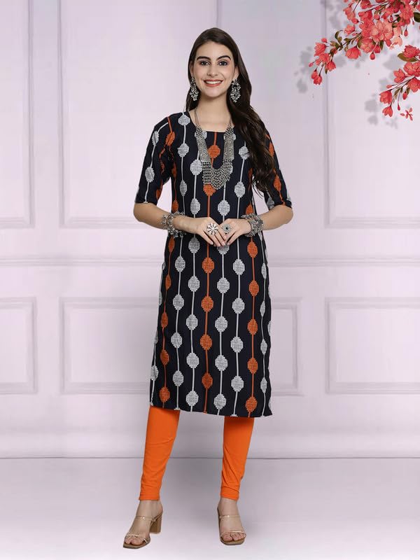 Pinkmint Kurti's For Women Combo Crepe Kurti Suitable For College Regular Home Wear Outrdoor Wear(Pack Of 6)