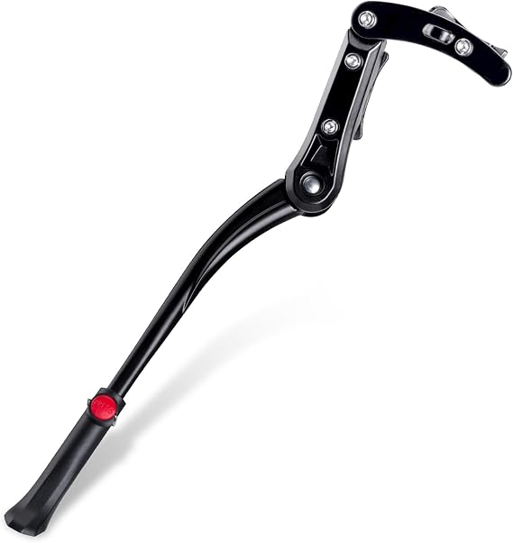 ROCKBROS Bike Kickstand for Mountain Bike Bicycle Kickstand Adults 24 inch to 28 inch Adjustable Bike Side Stand
