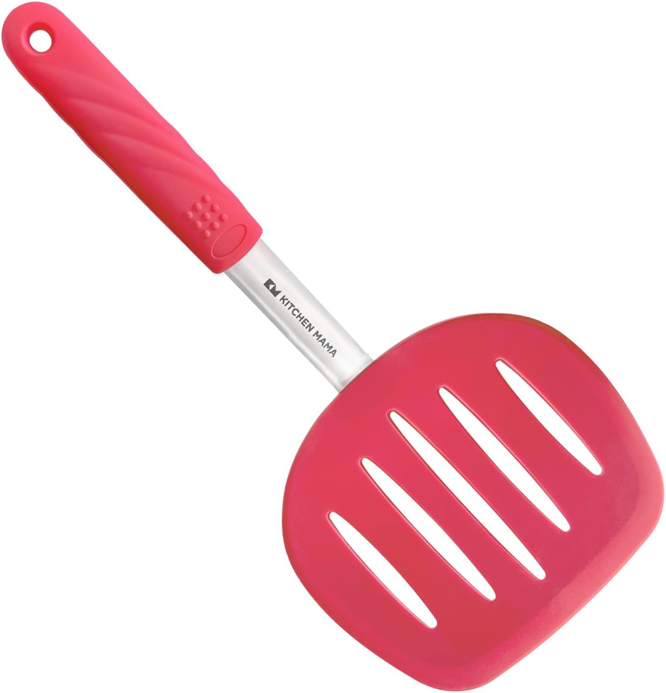 Kitchen Mama Flexible Pancake Turner Platinum Heat