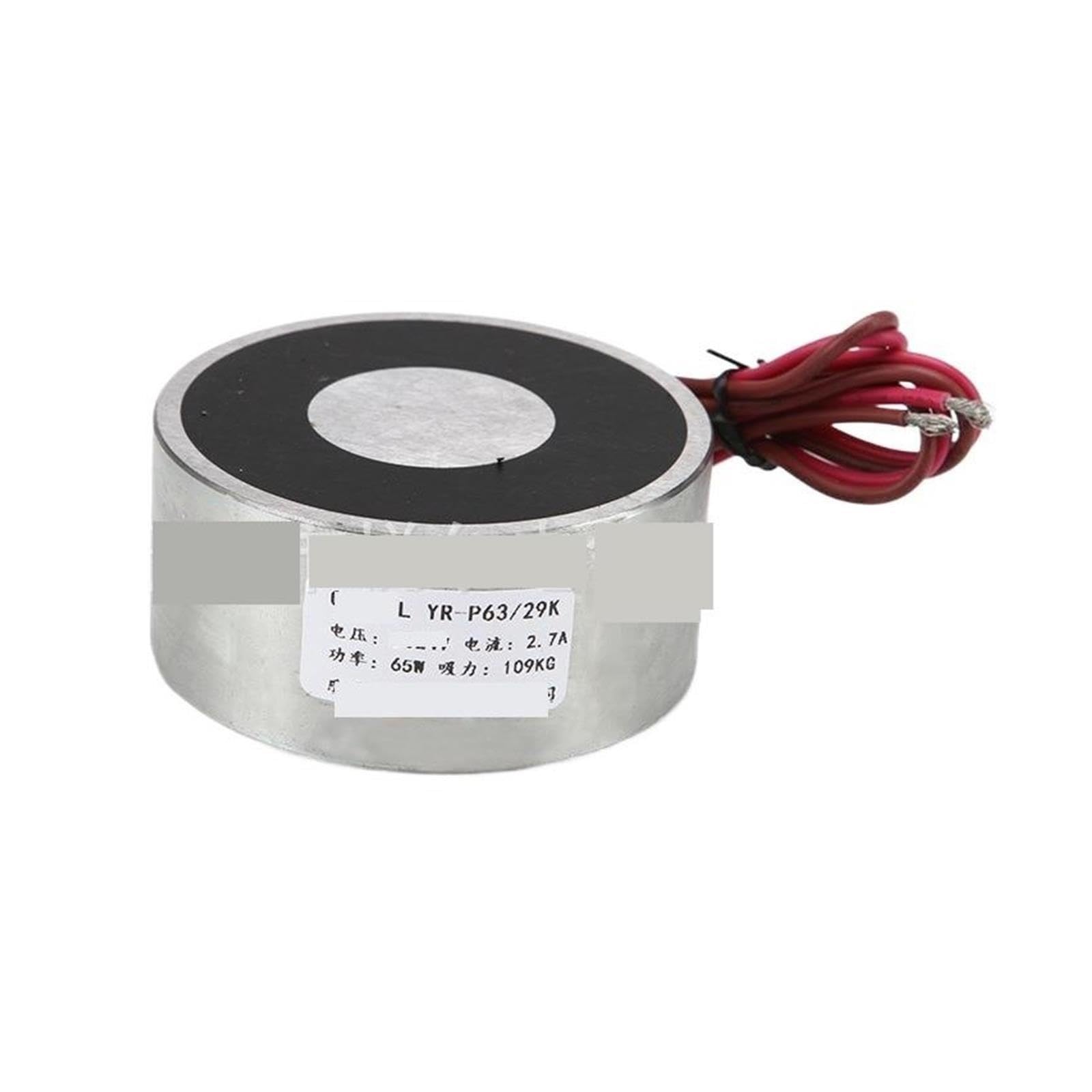 YR-P63/29K perte de puissance 109KG DC12V/24V ventouse électrique inversée(DC12V)