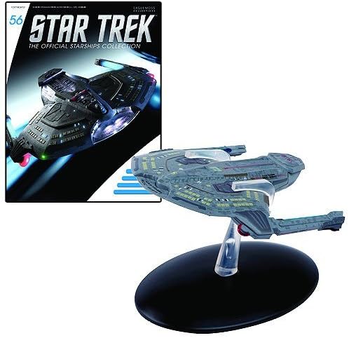 STAR TREK Starships Saber Class Die-Cast Metal Vehicle with Collector Magazine