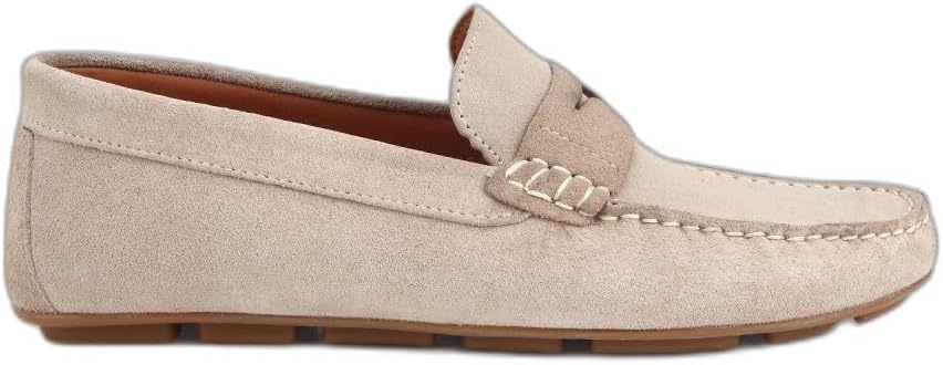 HOTİÇ Erkek Süet Deri Açık Kahverengi Comfort Günlük Loafer