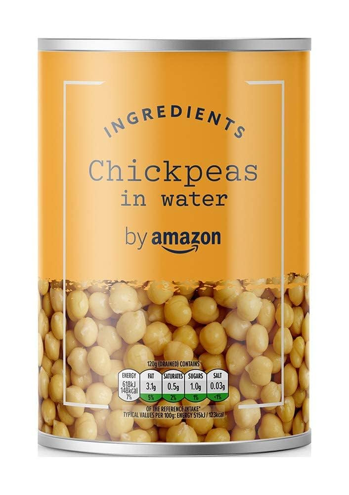 by Amazon Kichererbsen in Wasser, 400g