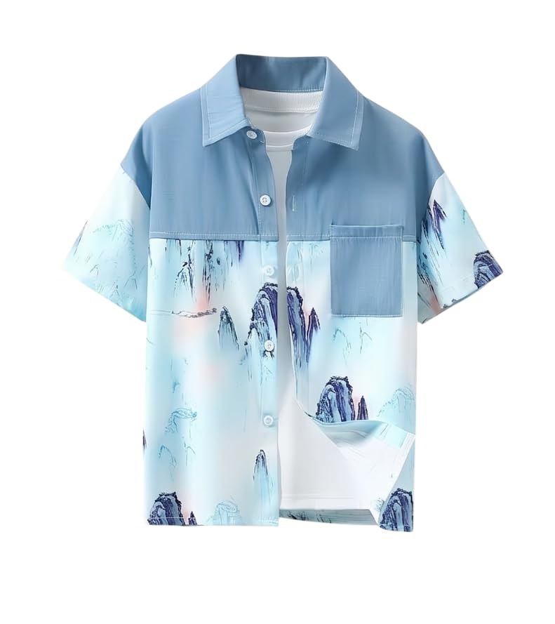 Image of Tagas Boys' Shirt ||Cloth for boy and Kids||Casual Vacation Shirt||Half SleeveShirt||Running wear for boy|