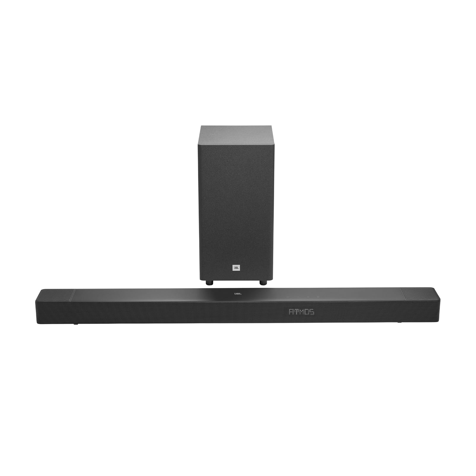 JBL Cinema SB595 3.1.2 Kanal Soundbar mit echtem Dolby Atmos, Schwarz | Kabellosem Subwoofer, 440W Leistung, HDMI eARC, Bluetooth Streaming, Center-Lautsprecher für Klare Dialoge, Heimkino-System