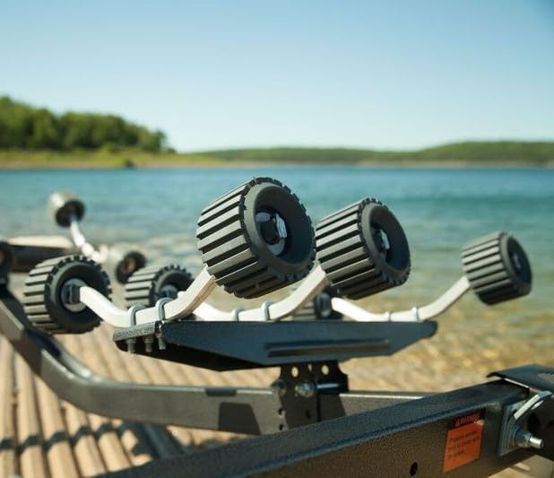 Miniatura 2 de EZ Loader Remolque de barco 20" brazo doblado con dos rodillos tambaleantes conjunto 300-022213