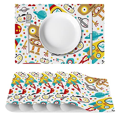 Set de table Cactus Hello Cute lavable pour repas en famille - 3