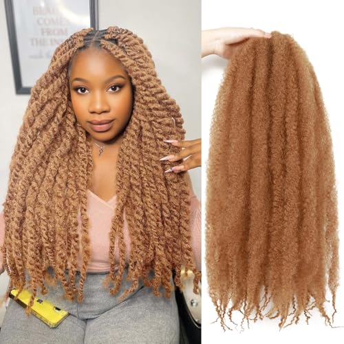 Marley Twist Braiding Hair 24Inch 8packs Soft Cuban Twist Hair for Black Women(27# 24Inch(Pack of 8))