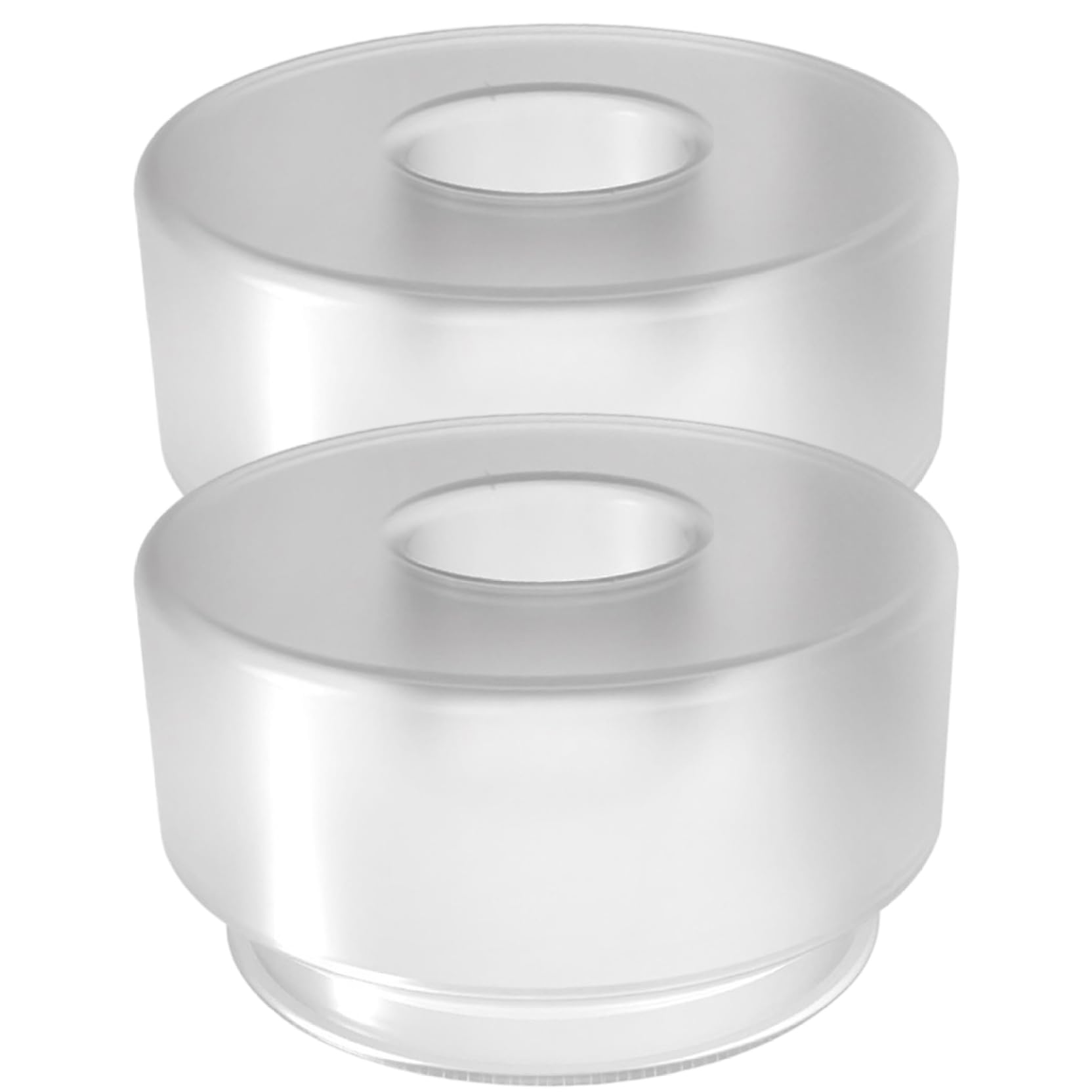 BeVistoso 2Pcs Silicone Water Jug Caps Leakproof Reusable Food Grade for 56-60mm Bottle