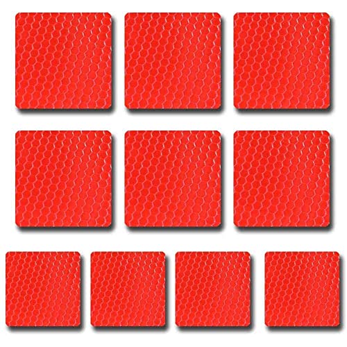50x Nastro Adesivo Riflettente Notte Riflessivo Sicurezza Nastro di Avviso per Camion Auto Moto Biciclette Barca Trailer Casco Borse Forma...