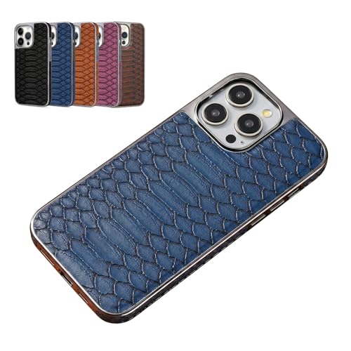 Vegan Faux Leather Snake Skin Pattern Phone Case,Faux Leather Snake Skin Case,Scratch-Resistant and wear-Resistant,Snakeskin Tex
